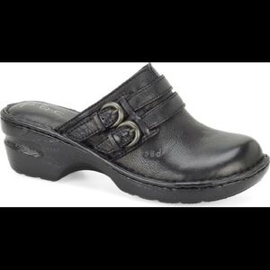 BOC Black Clogs NEW Without Tags upper Leather